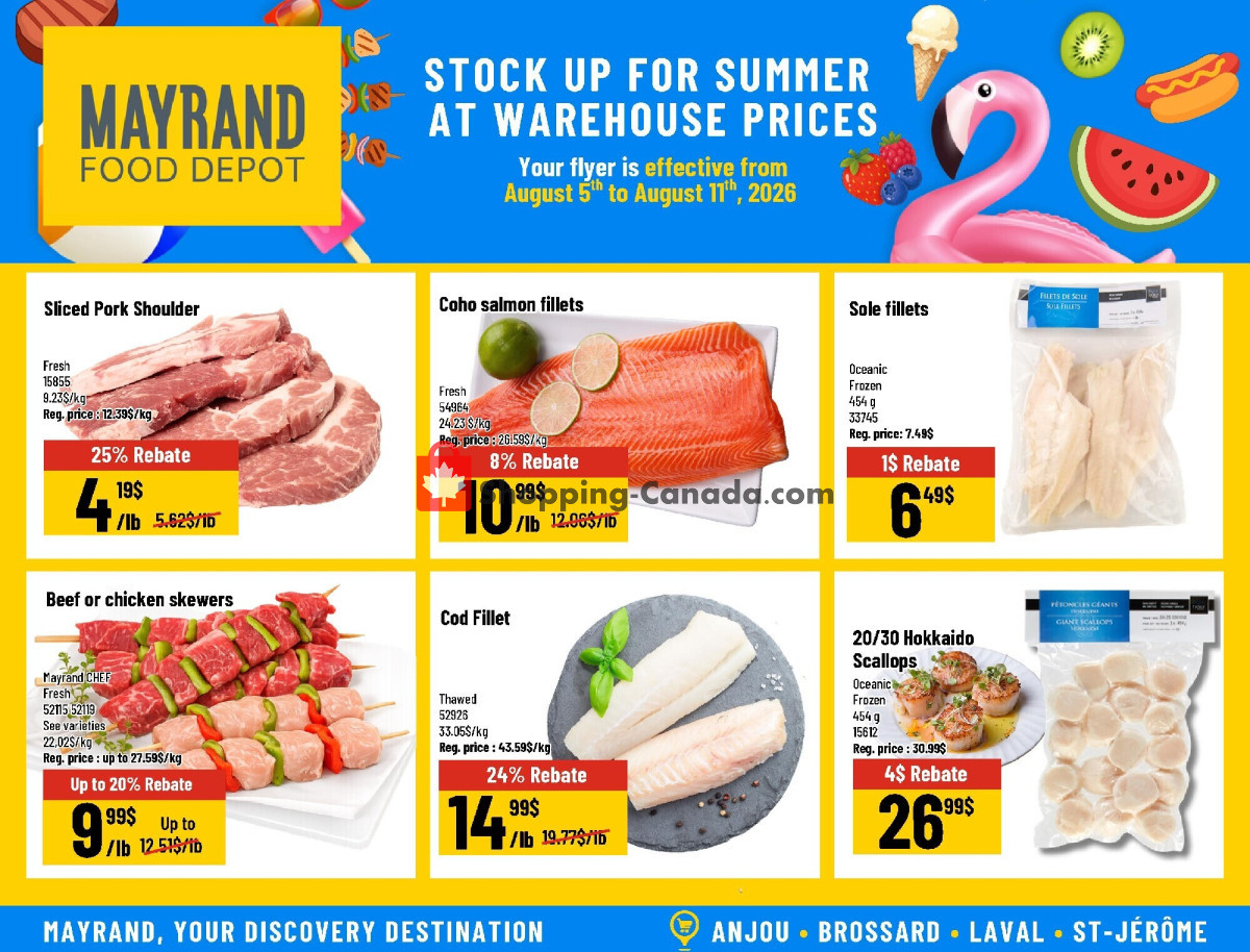 Mayrand flyer from Wednesday August 5, 2026 to Tuesday August 11, 2026 - page 2