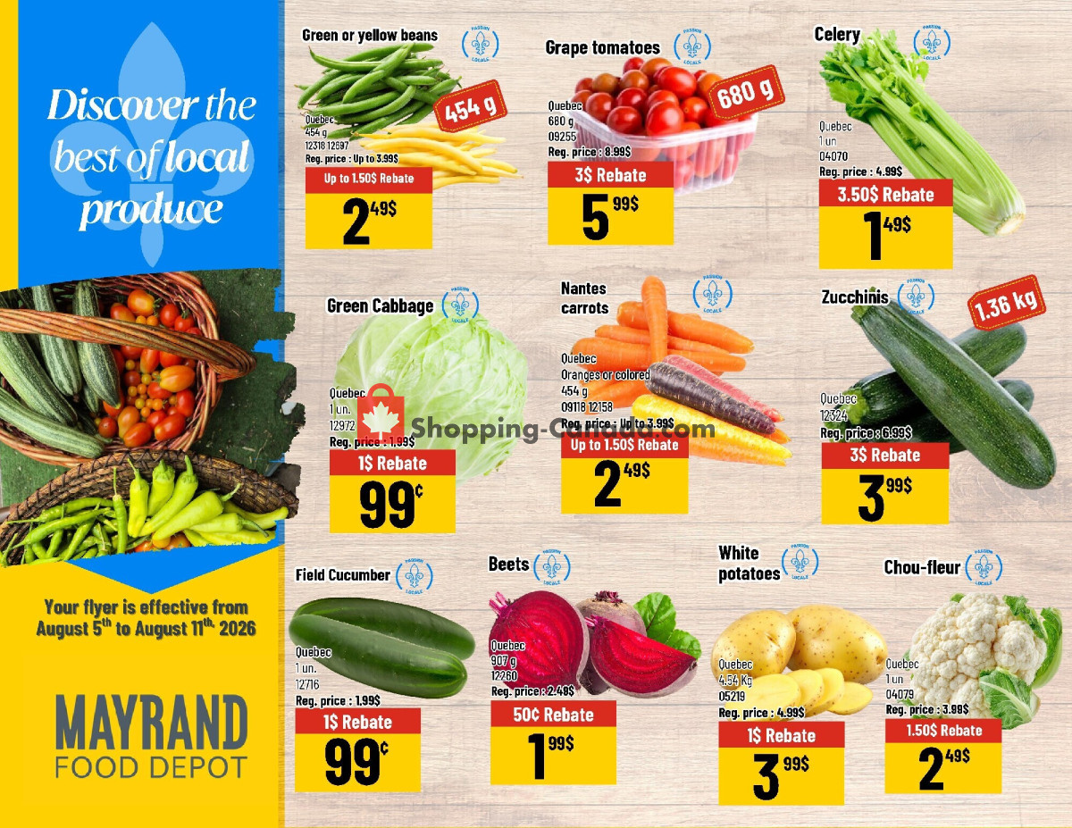 Mayrand flyer from Wednesday August 5, 2026 to Tuesday August 11, 2026 - page 5