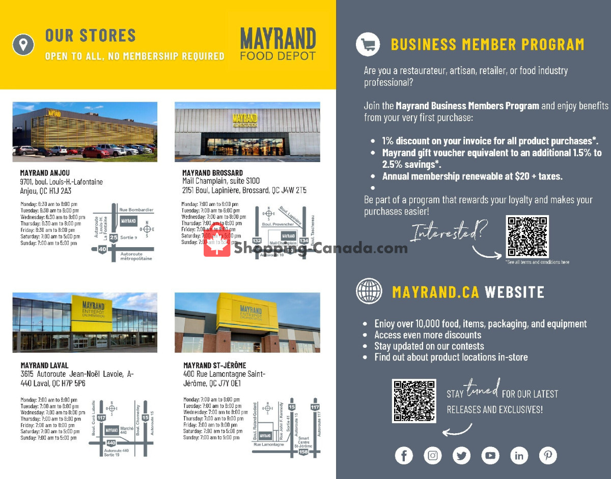 Mayrand flyer from Wednesday August 5, 2026 to Tuesday August 11, 2026 - page 7
