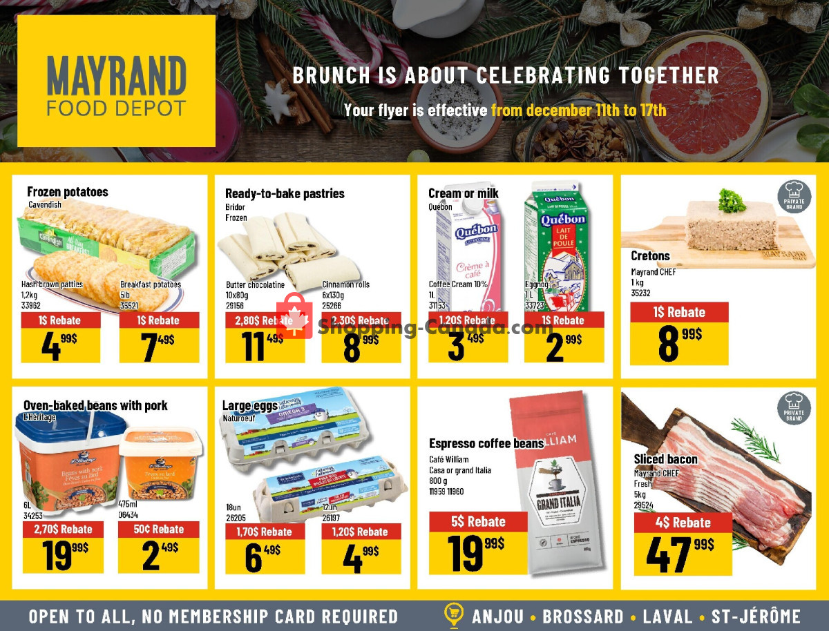 Mayrand flyer from Wednesday December 11, 2024 to Tuesday December 17, 2024 - page 5