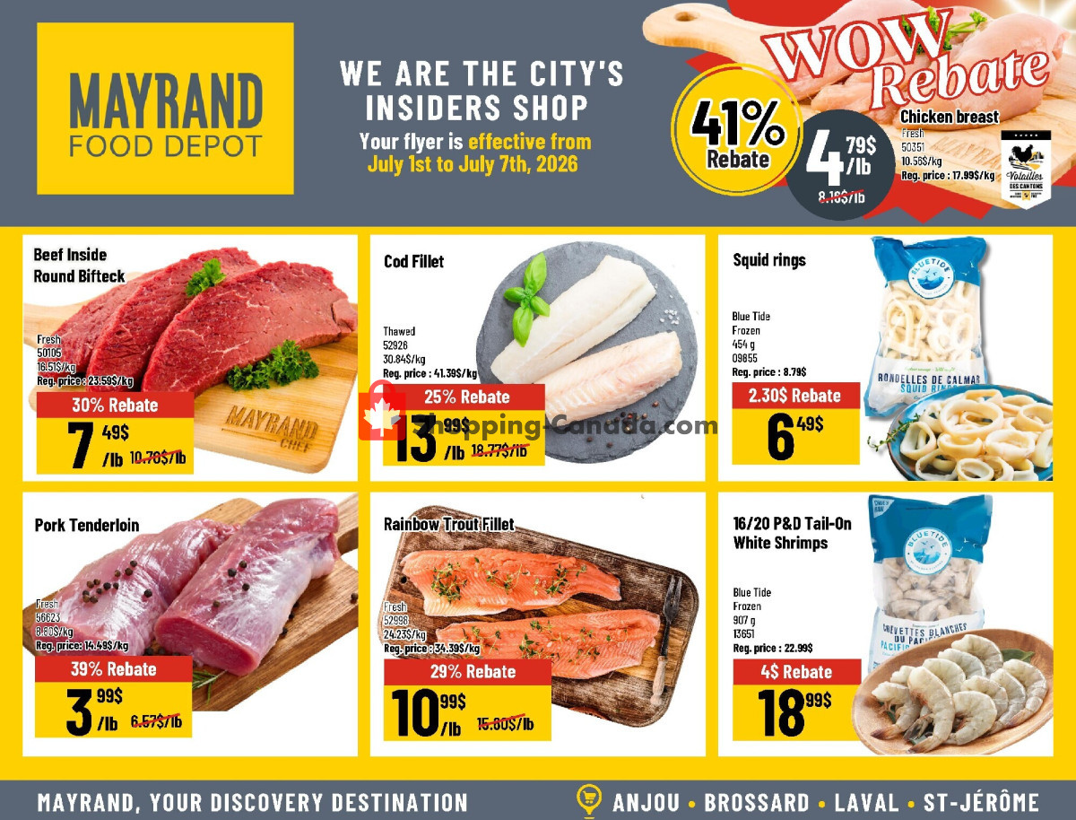 Mayrand flyer from Wednesday July 1, 2026 to Tuesday July 7, 2026 - page 2