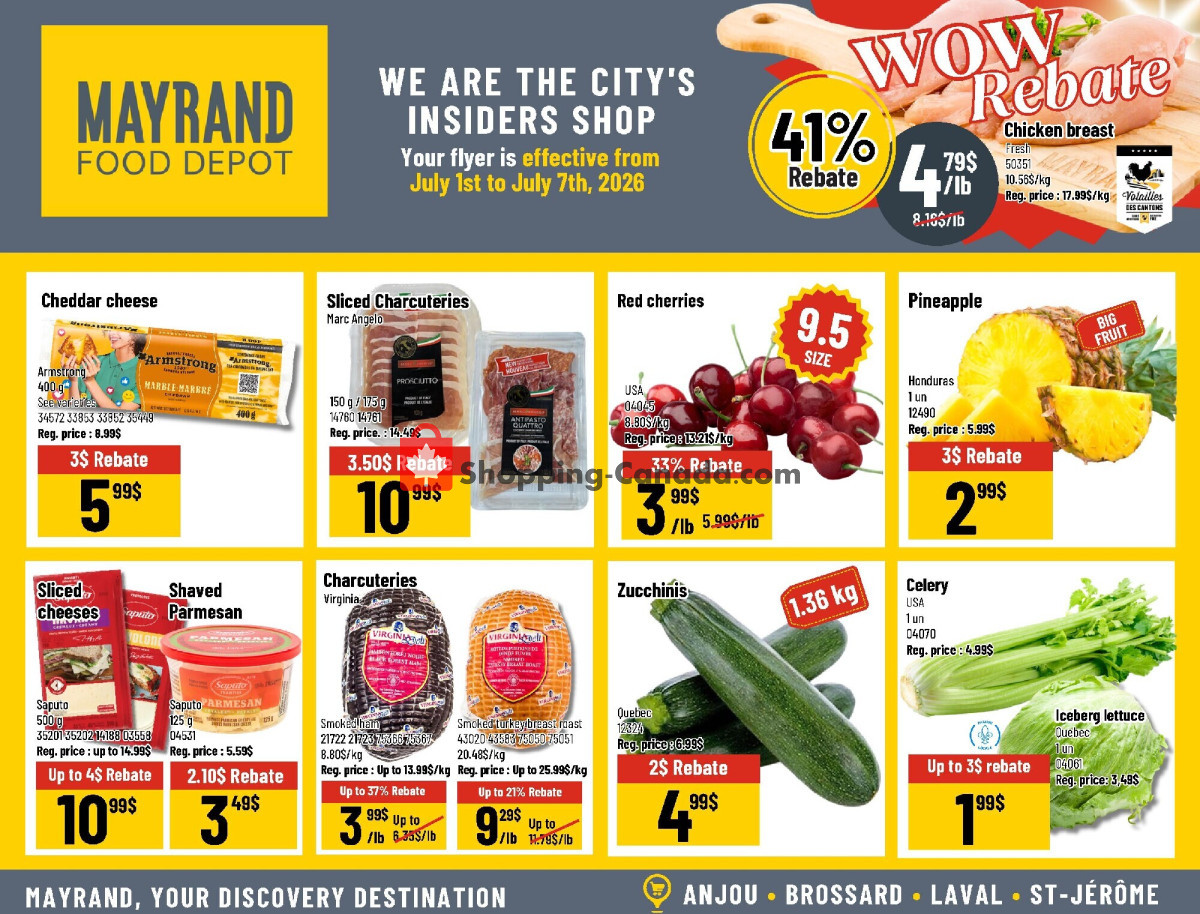 Mayrand flyer from Wednesday July 1, 2026 to Tuesday July 7, 2026 - page 3