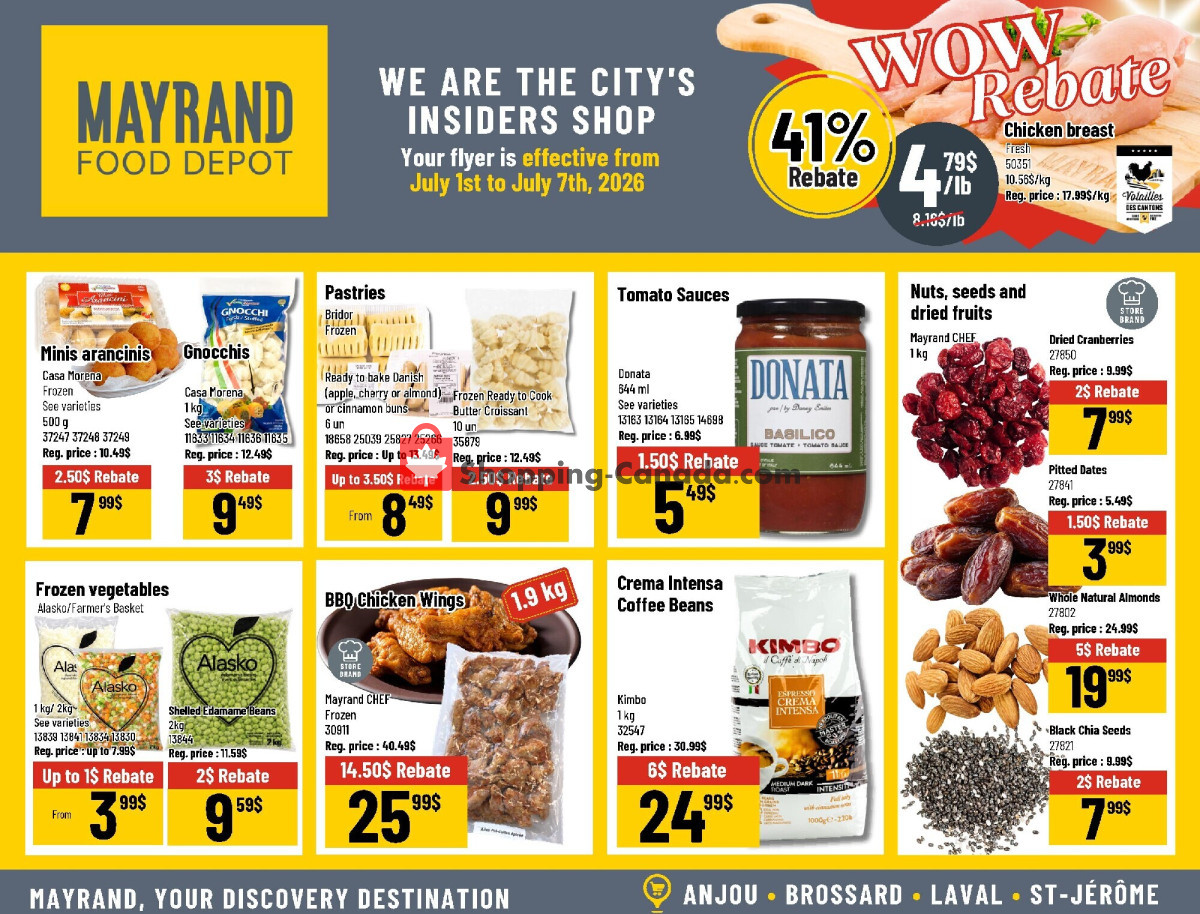 Mayrand flyer from Wednesday July 1, 2026 to Tuesday July 7, 2026 - page 4
