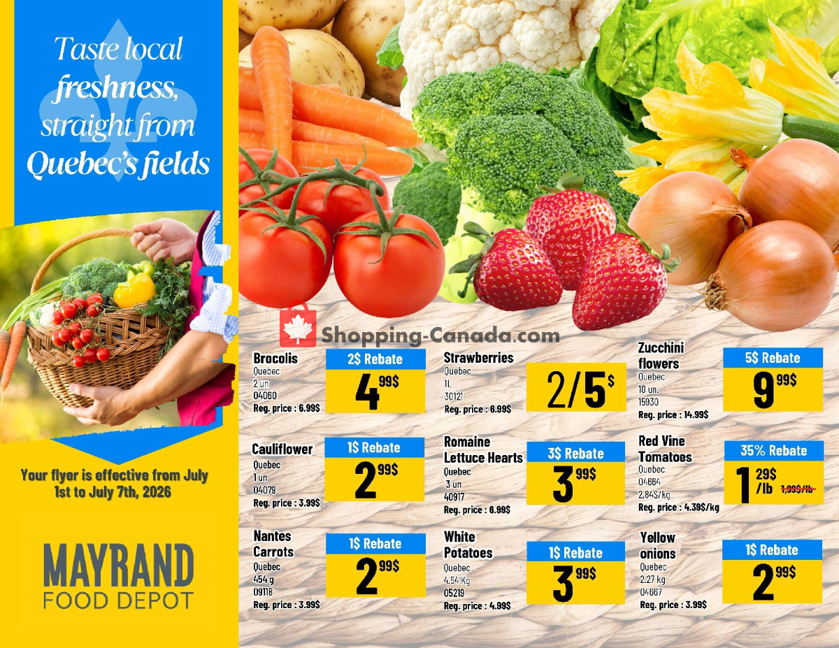 Mayrand flyer from Wednesday July 1, 2026 to Tuesday July 7, 2026 - page 5