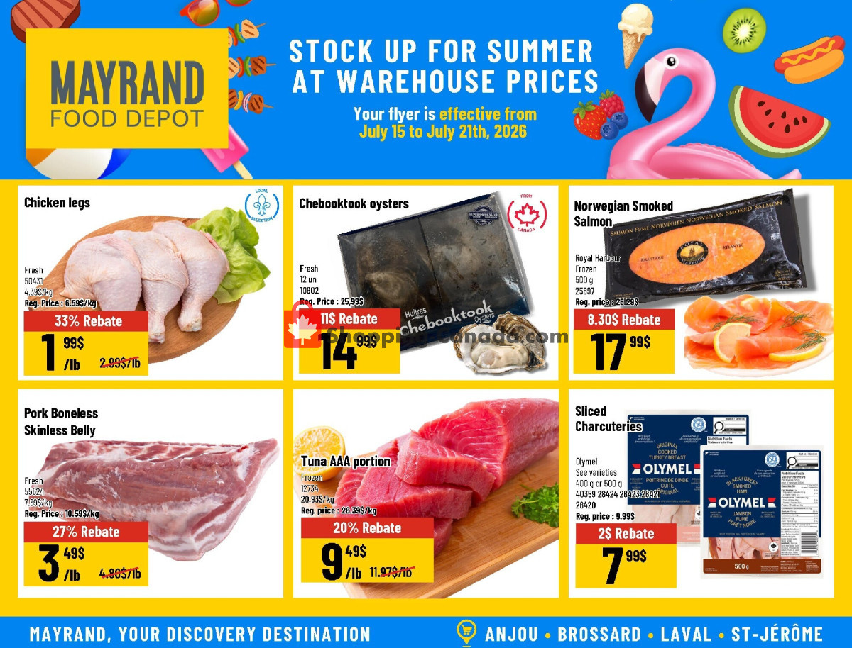 Mayrand flyer from Wednesday July 15, 2026 to Tuesday July 21, 2026 - page 2