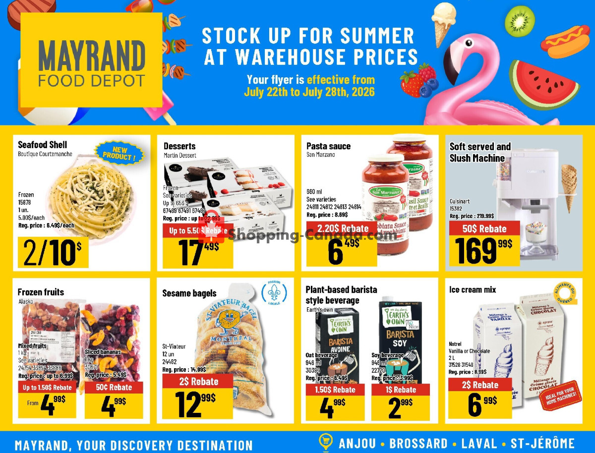 Mayrand flyer from Wednesday July 22, 2026 to Tuesday July 28, 2026 - page 4