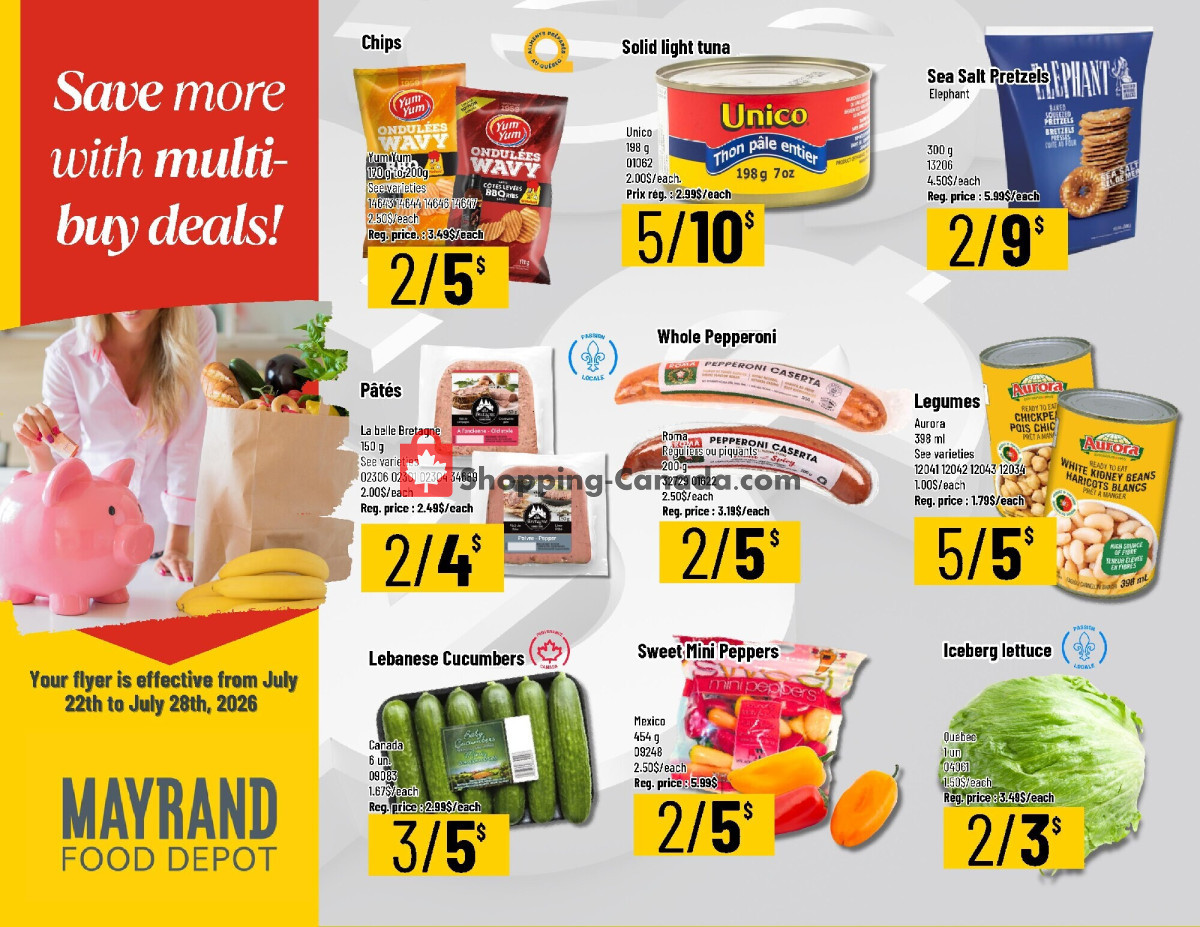 Mayrand flyer from Wednesday July 22, 2026 to Tuesday July 28, 2026 - page 5