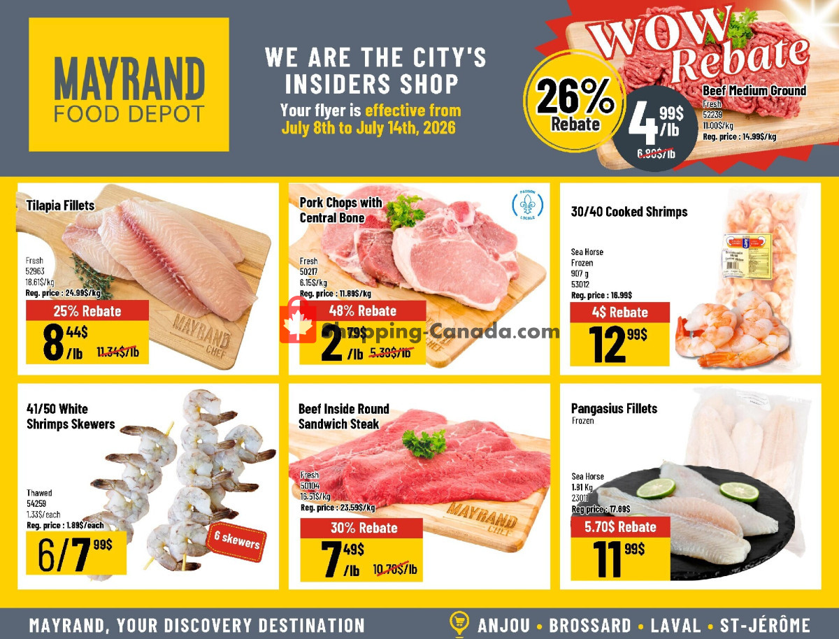 Mayrand flyer from Wednesday July 8, 2026 to Tuesday July 14, 2026 - page 2