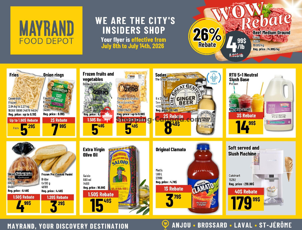 Mayrand flyer from Wednesday July 8, 2026 to Tuesday July 14, 2026 - page 4