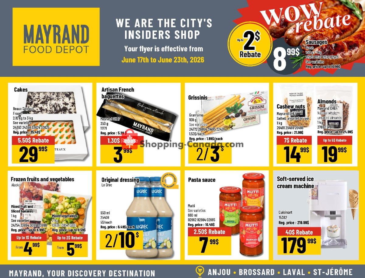 Mayrand flyer from Wednesday June 17, 2026 to Tuesday June 23, 2026 - page 4