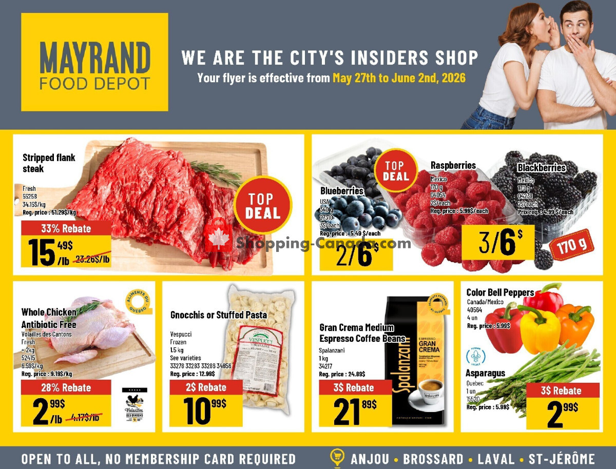 Mayrand flyer from Wednesday May 27, 2026 to Tuesday June 2, 2026 - page 4