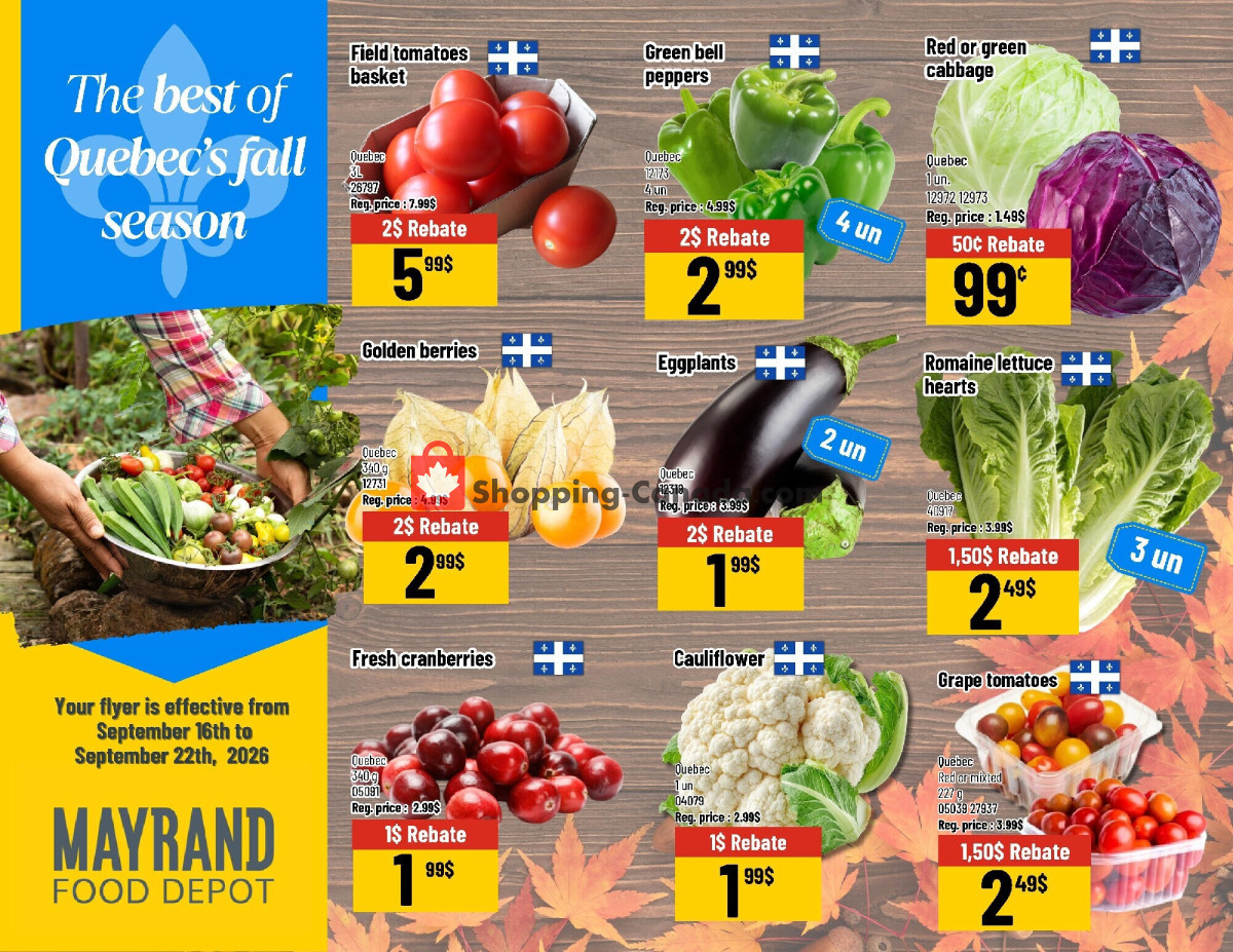 Mayrand flyer from Wednesday September 16, 2026 to Tuesday September 22, 2026 - page 5