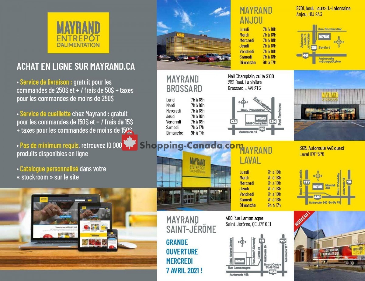 Mayrand flyer from Wednesday March 31, 2021 to Tuesday April 6, 2021 - page 6