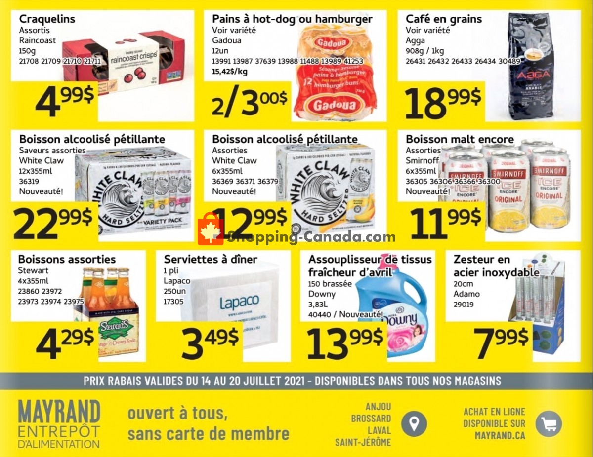 Mayrand flyer from Wednesday July 14, 2021 to Tuesday July 20, 2021 - page 4
