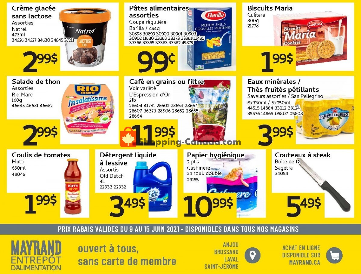 Mayrand flyer from Wednesday June 9, 2021 to Tuesday June 15, 2021 - page 3
