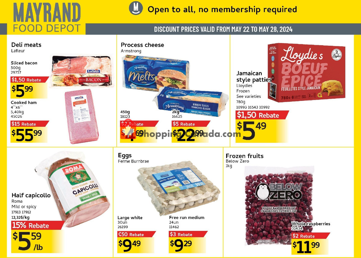 Mayrand flyer from Wednesday May 22, 2024 to Tuesday May 28, 2024 - page 3