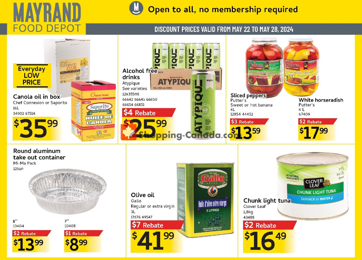 Mayrand flyer from Wednesday May 22, 2024 to Tuesday May 28, 2024 - page 4