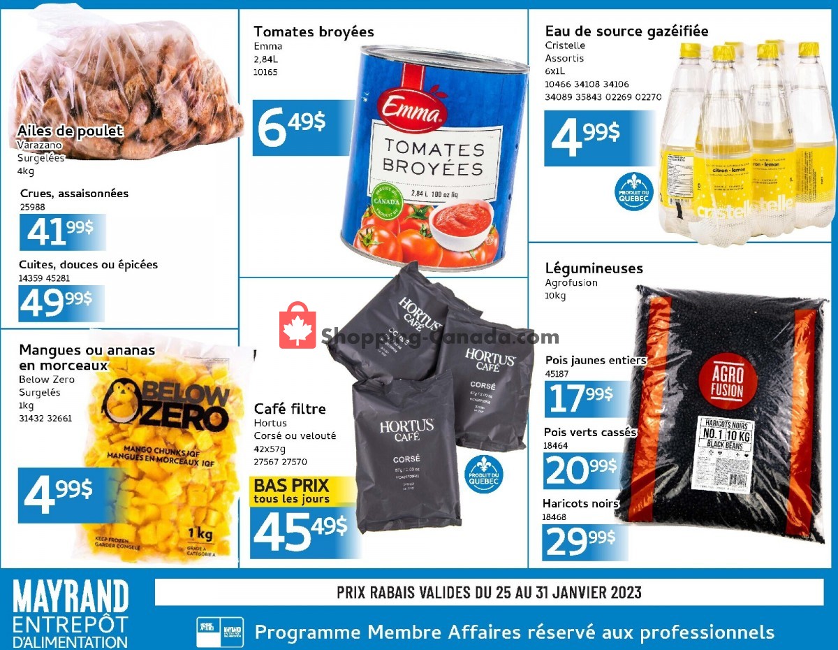 Mayrand flyer from Wednesday January 25, 2023 to Tuesday January 31, 2023 - page 3