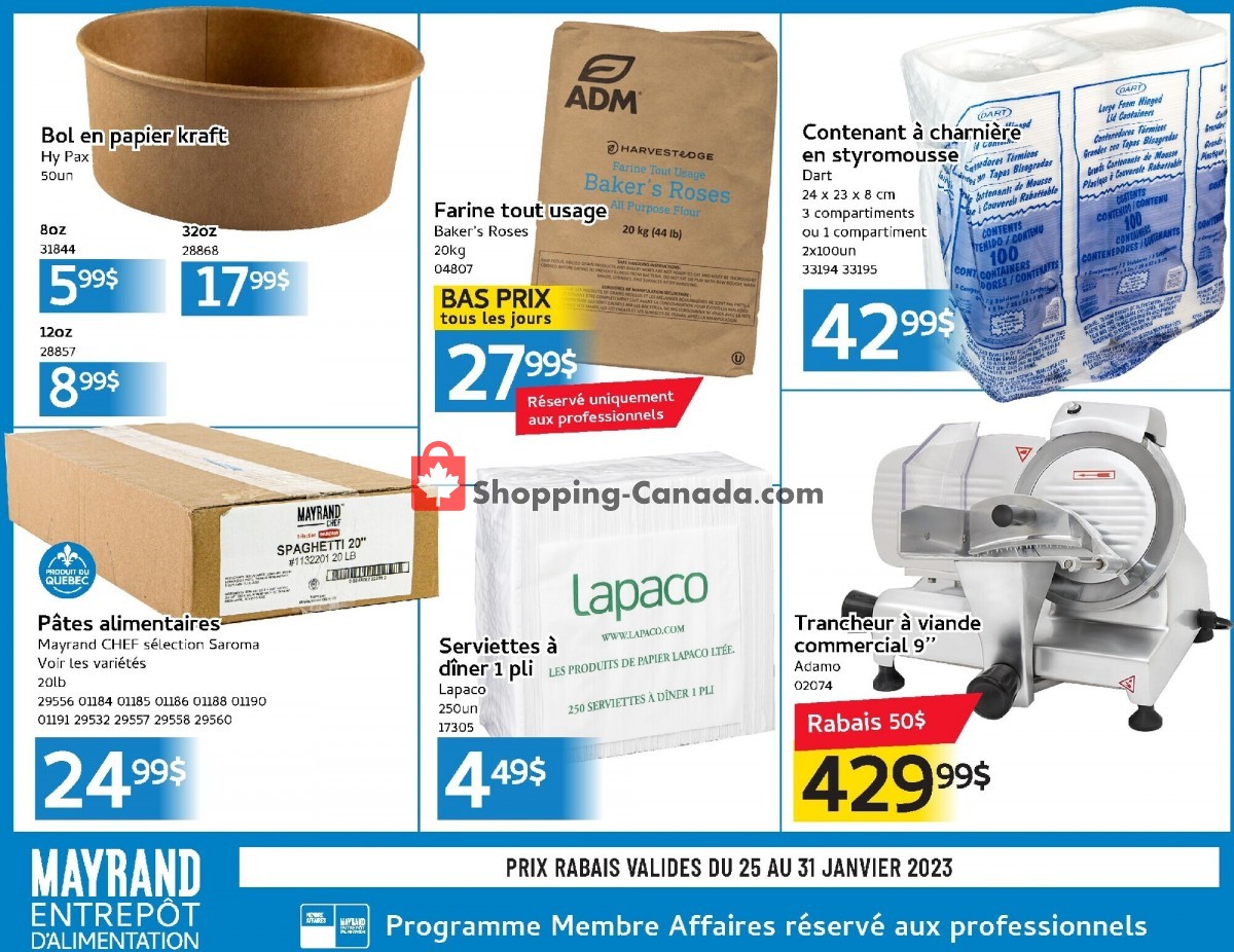 Mayrand flyer from Wednesday January 25, 2023 to Tuesday January 31, 2023 - page 4