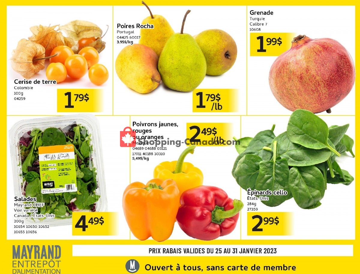 Mayrand flyer from Wednesday January 25, 2023 to Tuesday January 31, 2023 - page 5