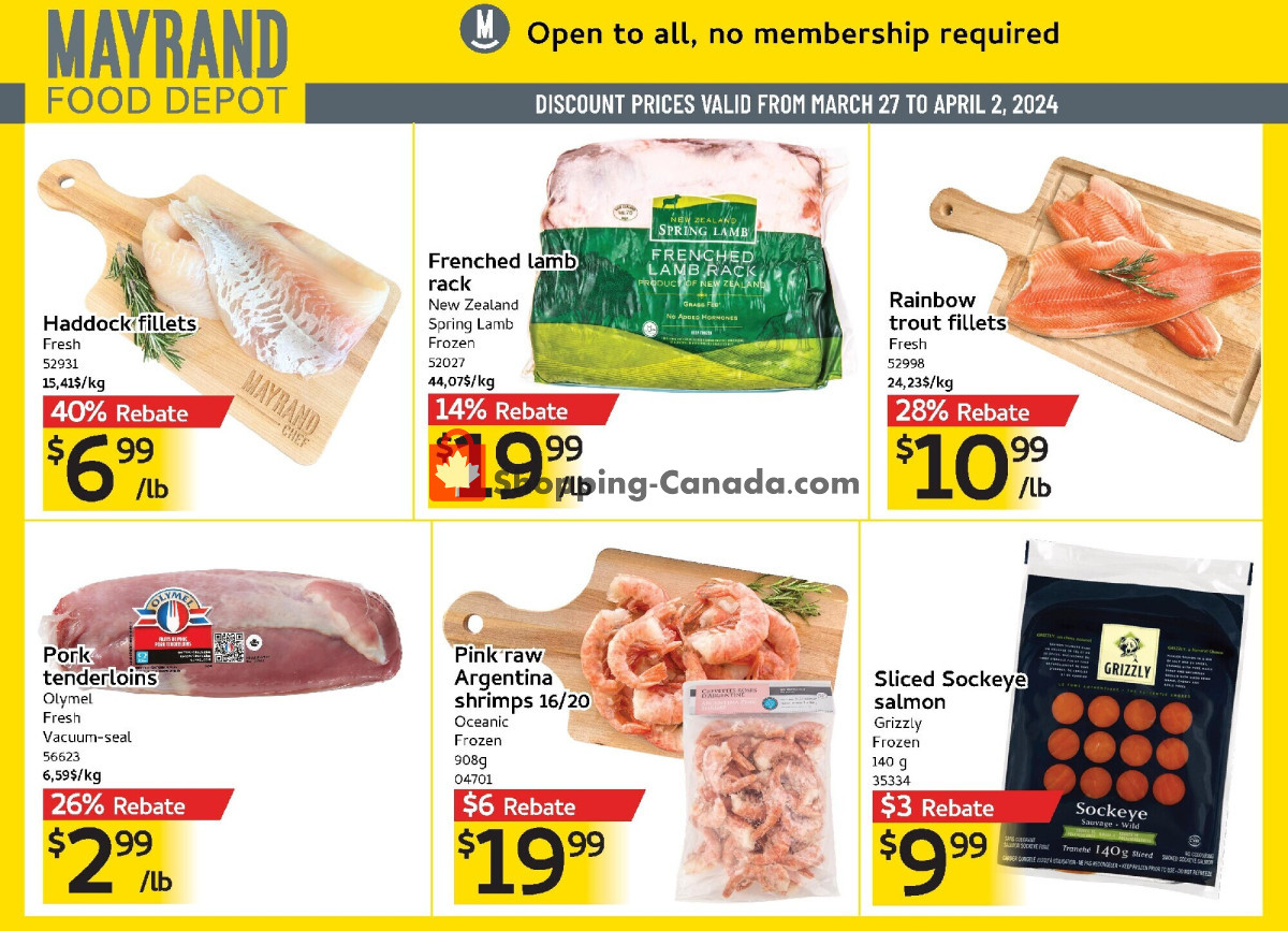 Mayrand flyer from Wednesday March 27, 2024 to Tuesday April 2, 2024 - page 2