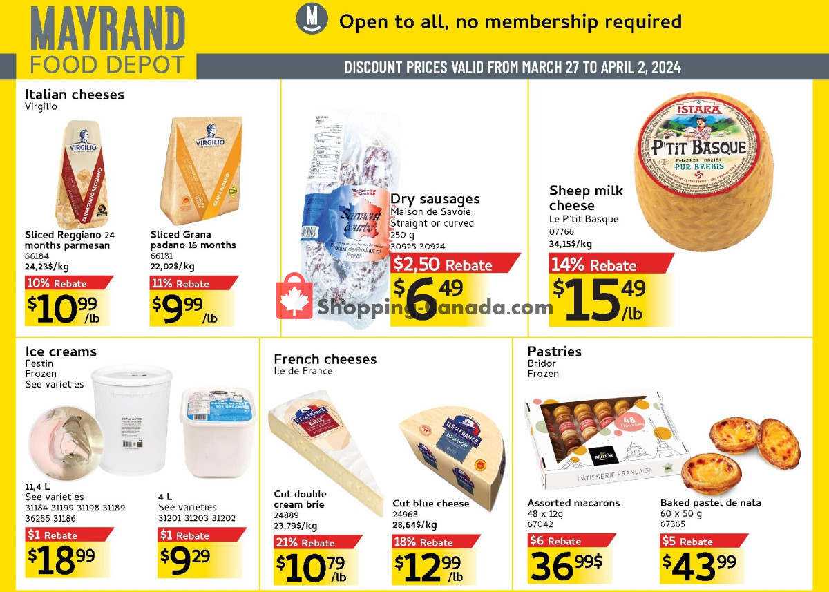 Mayrand flyer from Wednesday March 27, 2024 to Tuesday April 2, 2024 - page 3