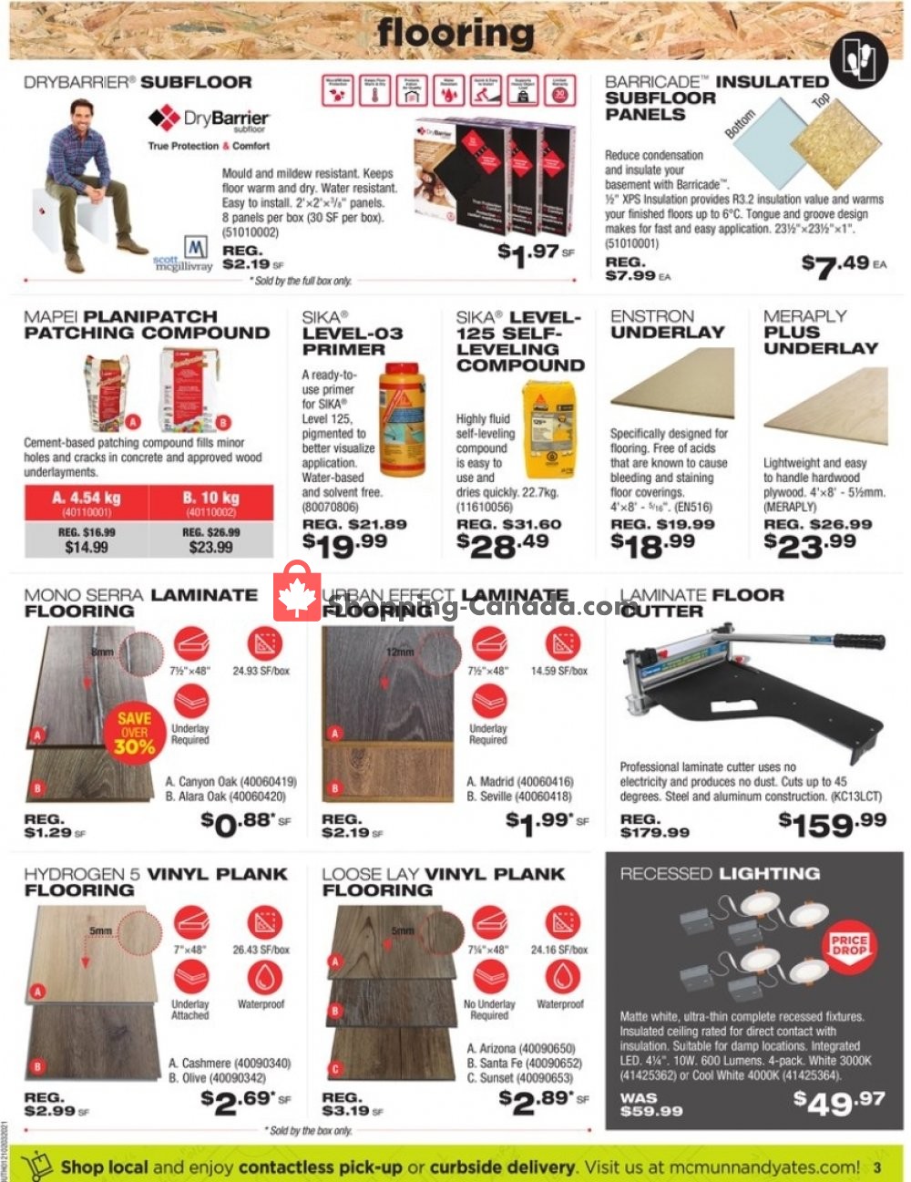 McMunn & Yates flyer from Thursday January 21, 2021 to Wednesday February 3, 2021 - page 3