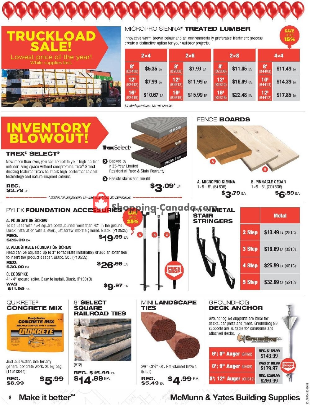 McMunn & Yates flyer from Thursday April 18, 2019 to Sunday April 28, 2019 - page 8