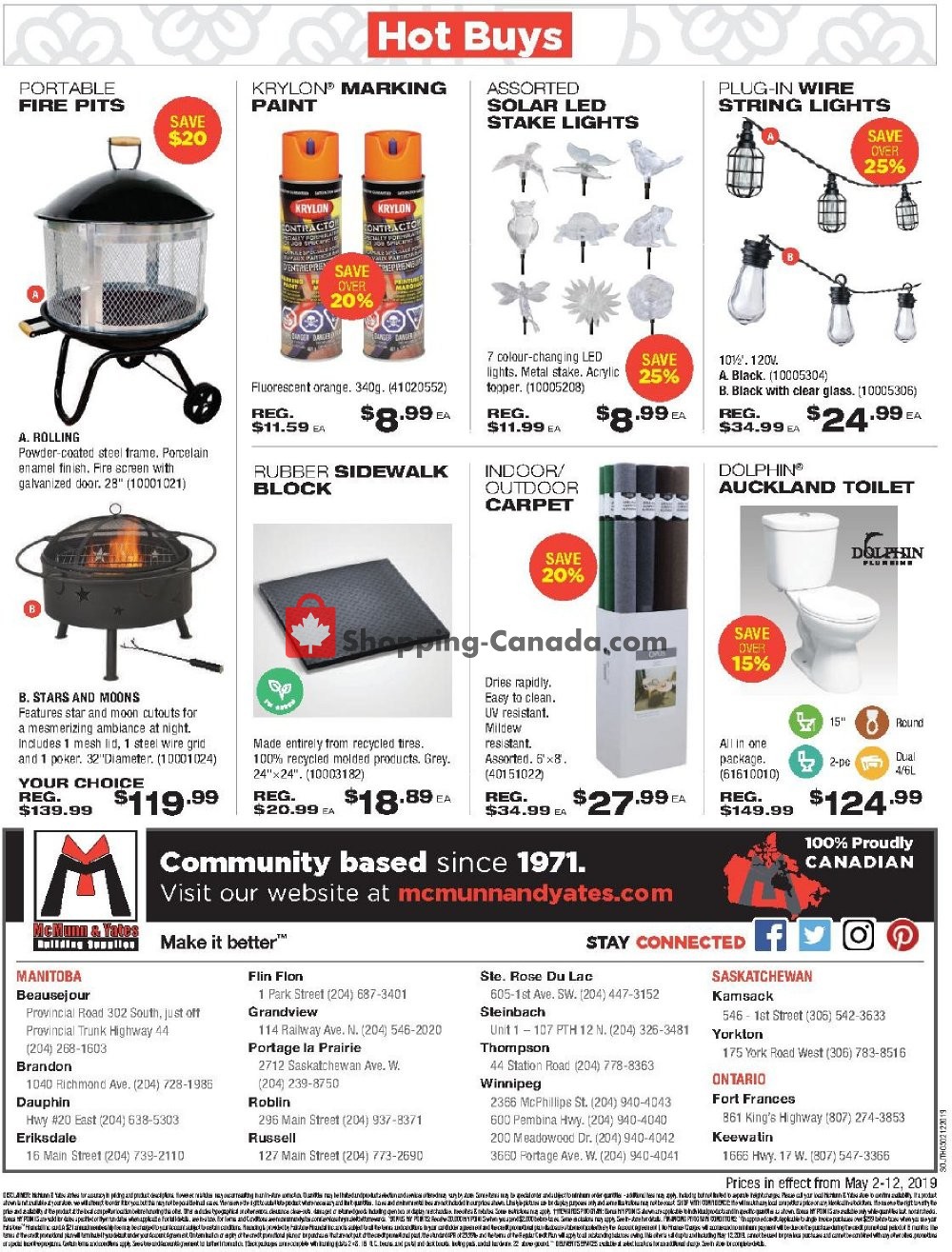 McMunn & Yates flyer from Thursday May 2, 2019 to Sunday May 12, 2019 - page 16