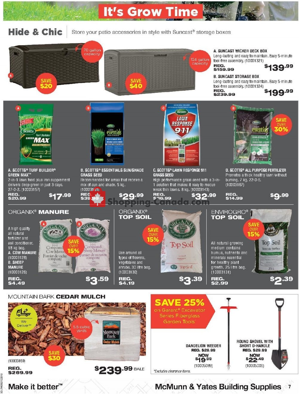 McMunn & Yates flyer from Thursday May 2, 2019 to Sunday May 12, 2019 - page 7