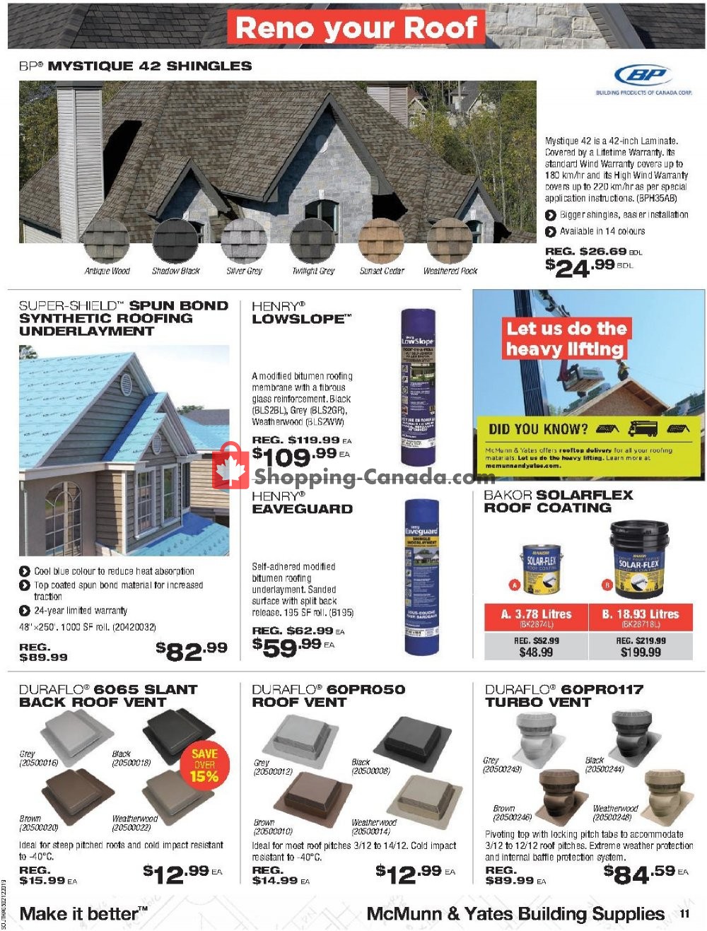 McMunn & Yates flyer from Thursday May 2, 2019 to Sunday May 12, 2019 - page 11