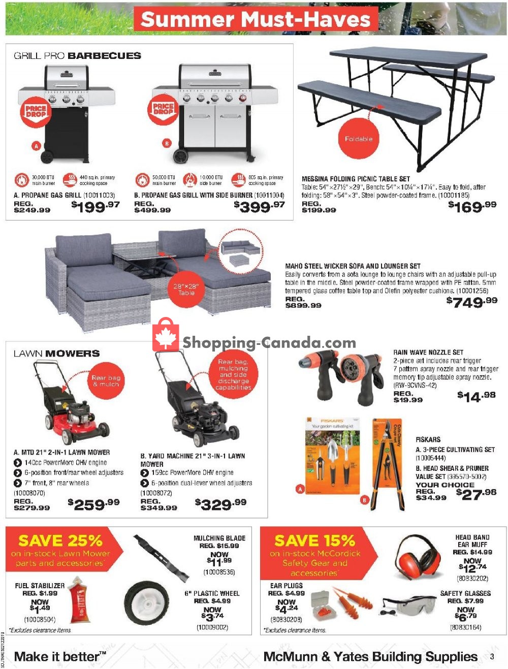 McMunn & Yates flyer from Thursday May 2, 2019 to Sunday May 12, 2019 - page 3