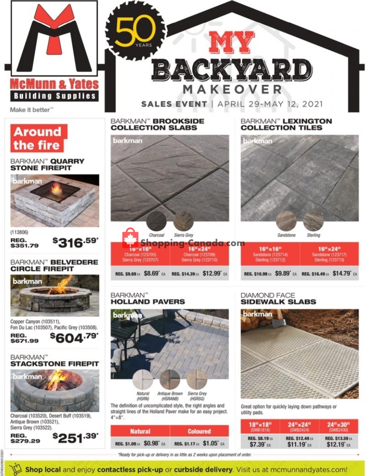 McMunn & Yates flyer from Thursday April 29, 2021 to Wednesday May 12, 2021 - page 1