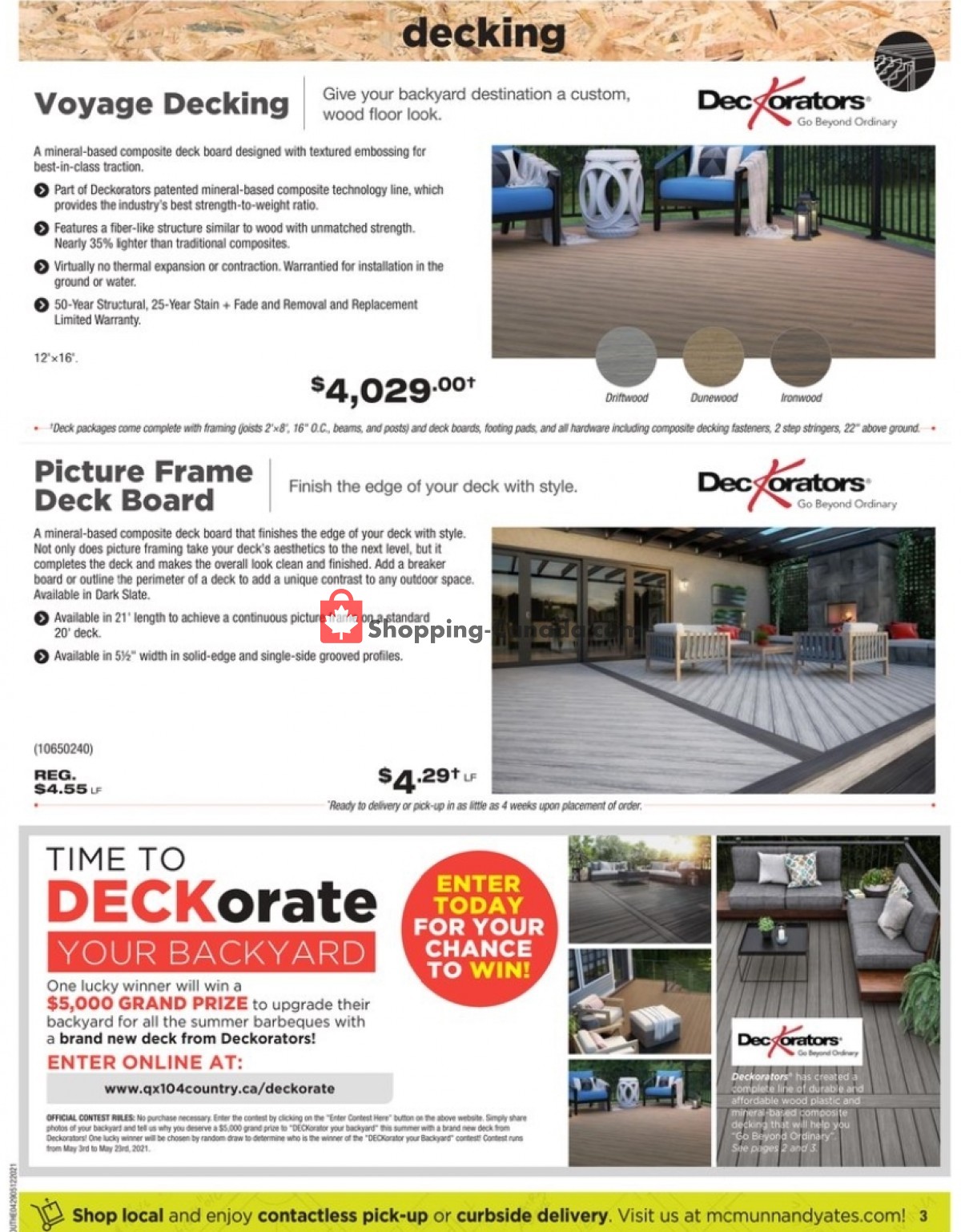 McMunn & Yates flyer from Thursday April 29, 2021 to Wednesday May 12, 2021 - page 3