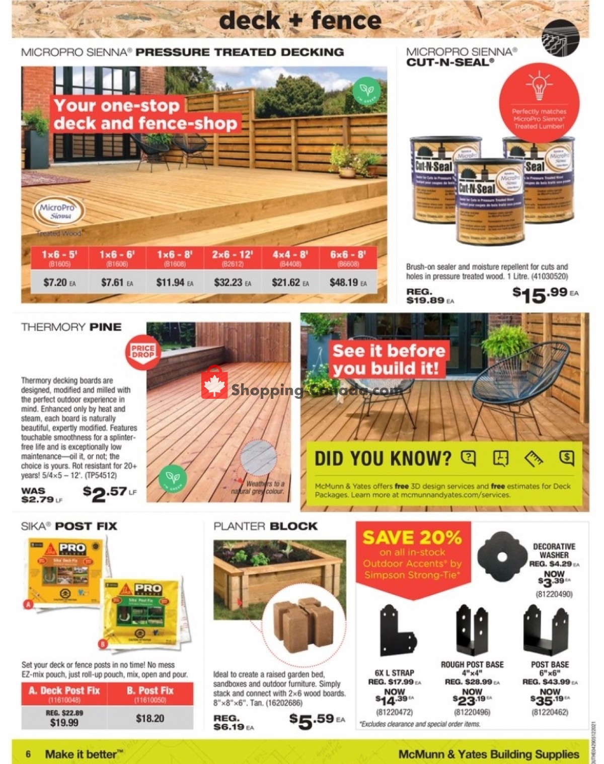 McMunn & Yates flyer from Thursday April 29, 2021 to Wednesday May 12, 2021 - page 6
