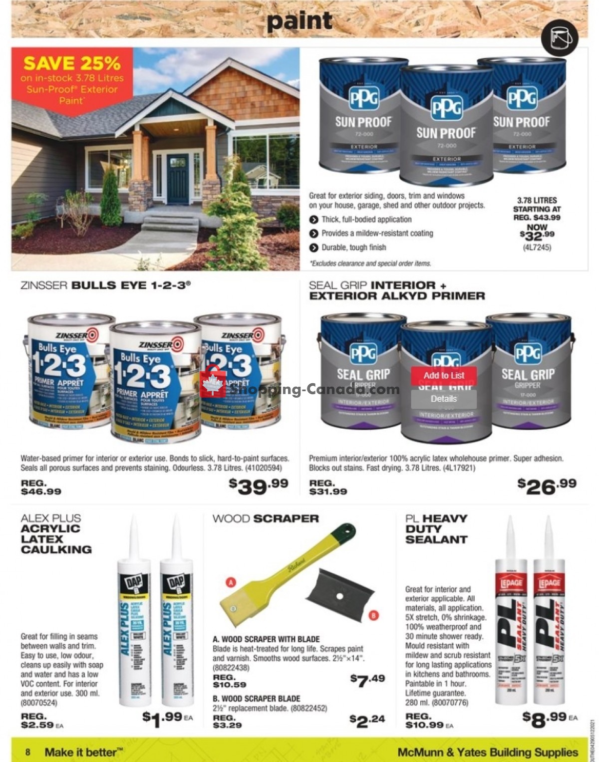McMunn & Yates flyer from Thursday April 29, 2021 to Wednesday May 12, 2021 - page 8
