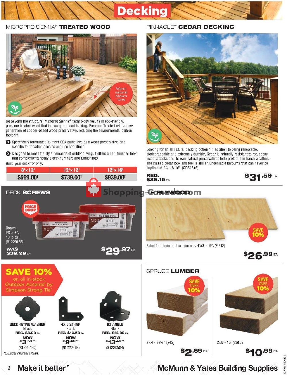 McMunn & Yates flyer from Thursday May 16, 2019 to Sunday May 26, 2019 - page 2
