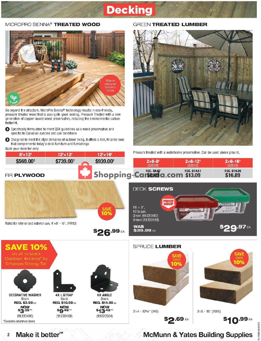 McMunn & Yates flyer from Thursday May 16, 2019 to Sunday May 26, 2019 - page 2