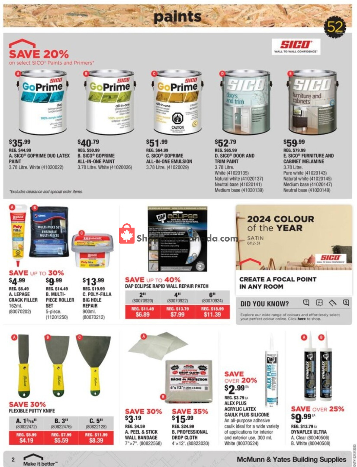 McMunn & Yates flyer from Thursday December 21, 2023 to Sunday December 31, 2023 - page 2