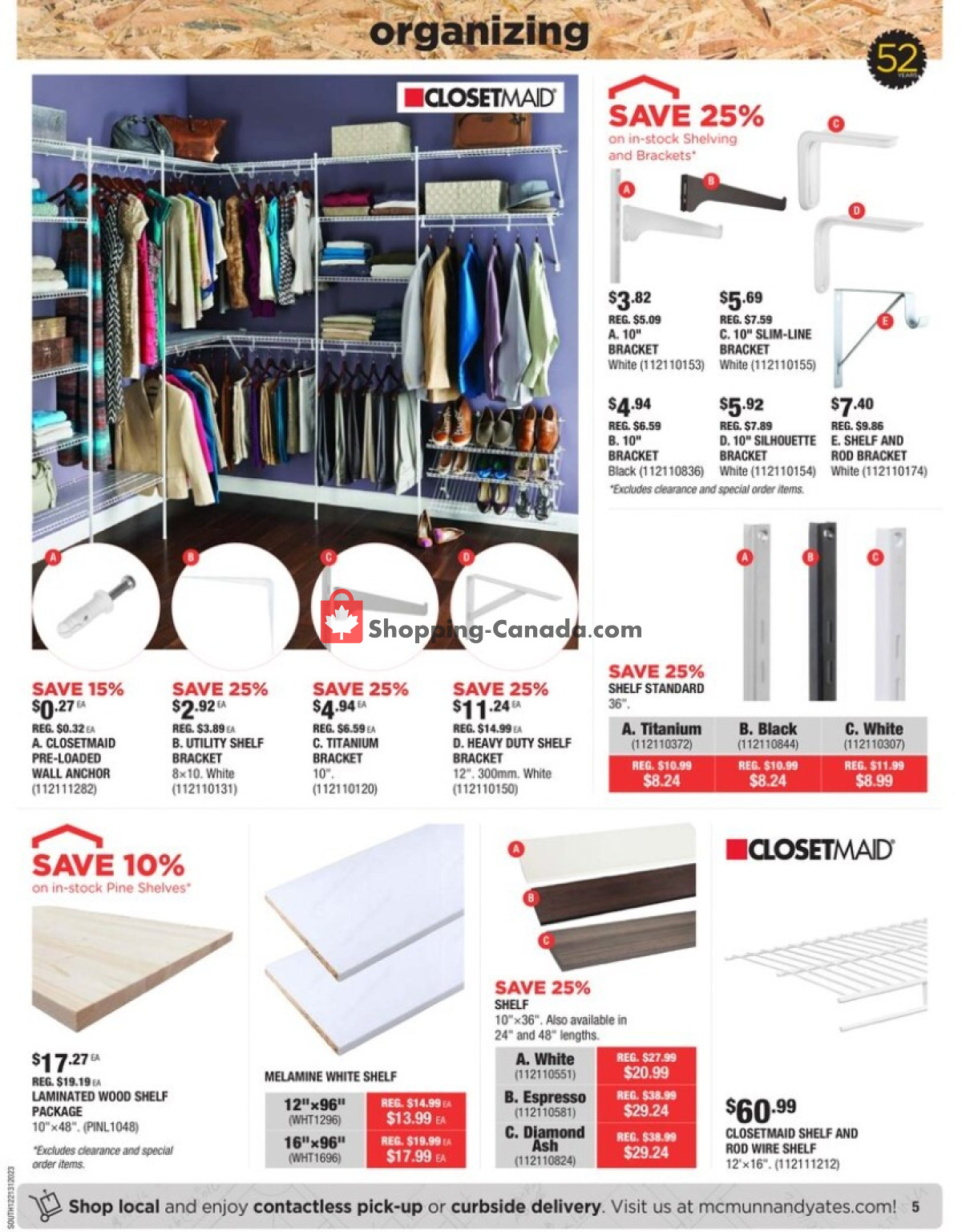 McMunn & Yates flyer from Thursday December 21, 2023 to Sunday December 31, 2023 - page 5