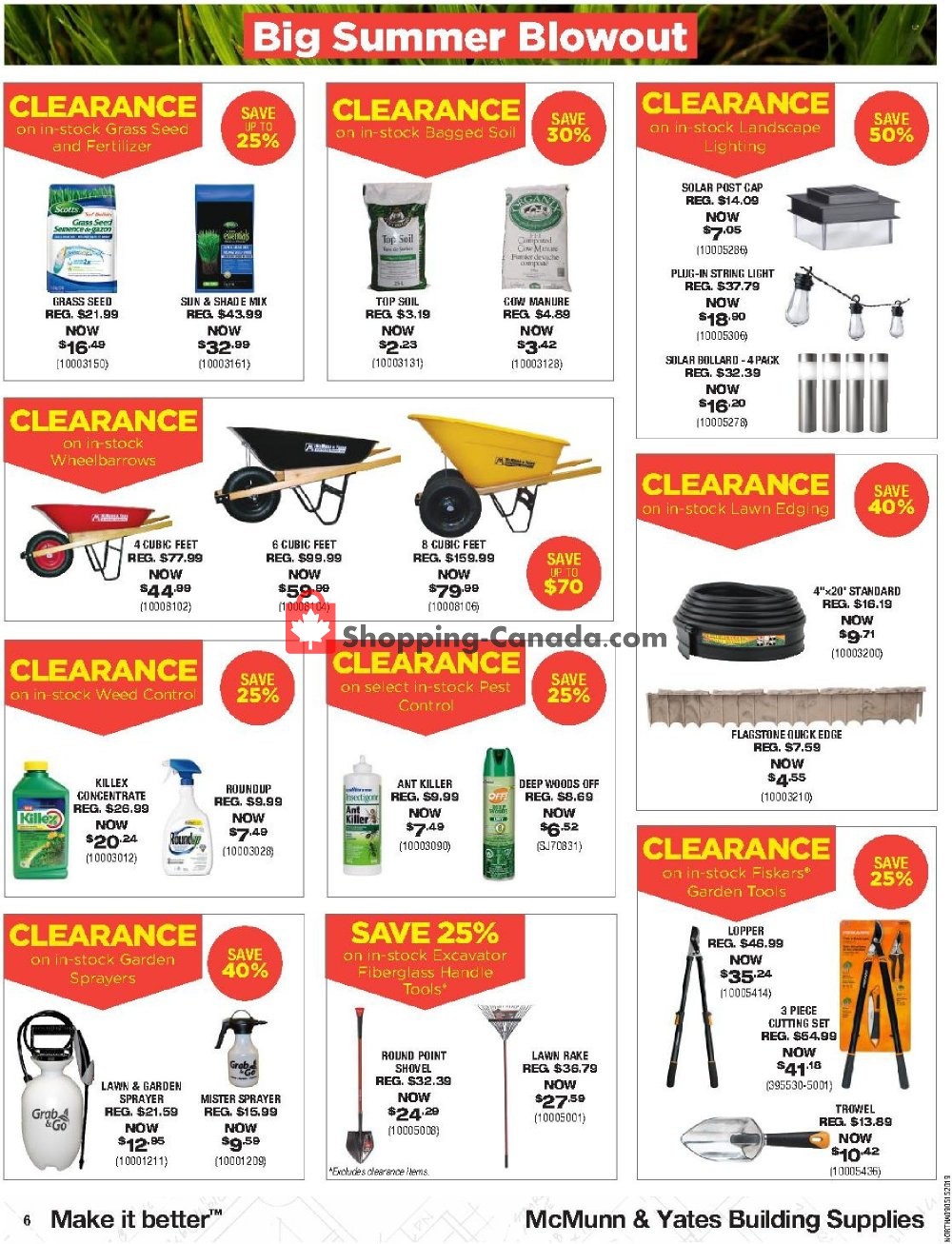 McMunn & Yates flyer from Thursday September 5, 2019 to Sunday September 15, 2019 - page 6