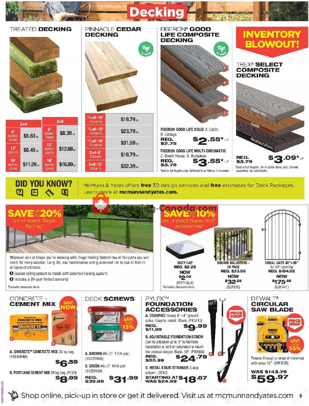 McMunn & Yates flyer from Thursday September 5, 2019 to Sunday September 15, 2019 - page 5