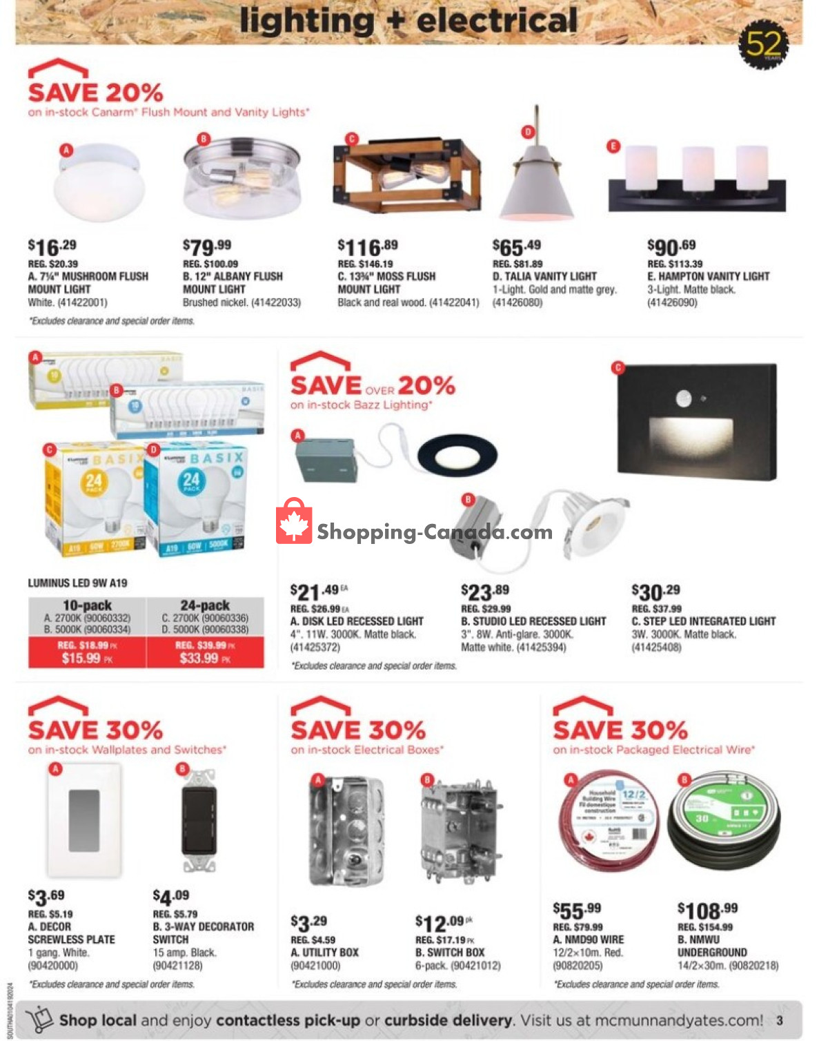 McMunn & Yates flyer from Thursday January 4, 2024 to Wednesday January 17, 2024 - page 3