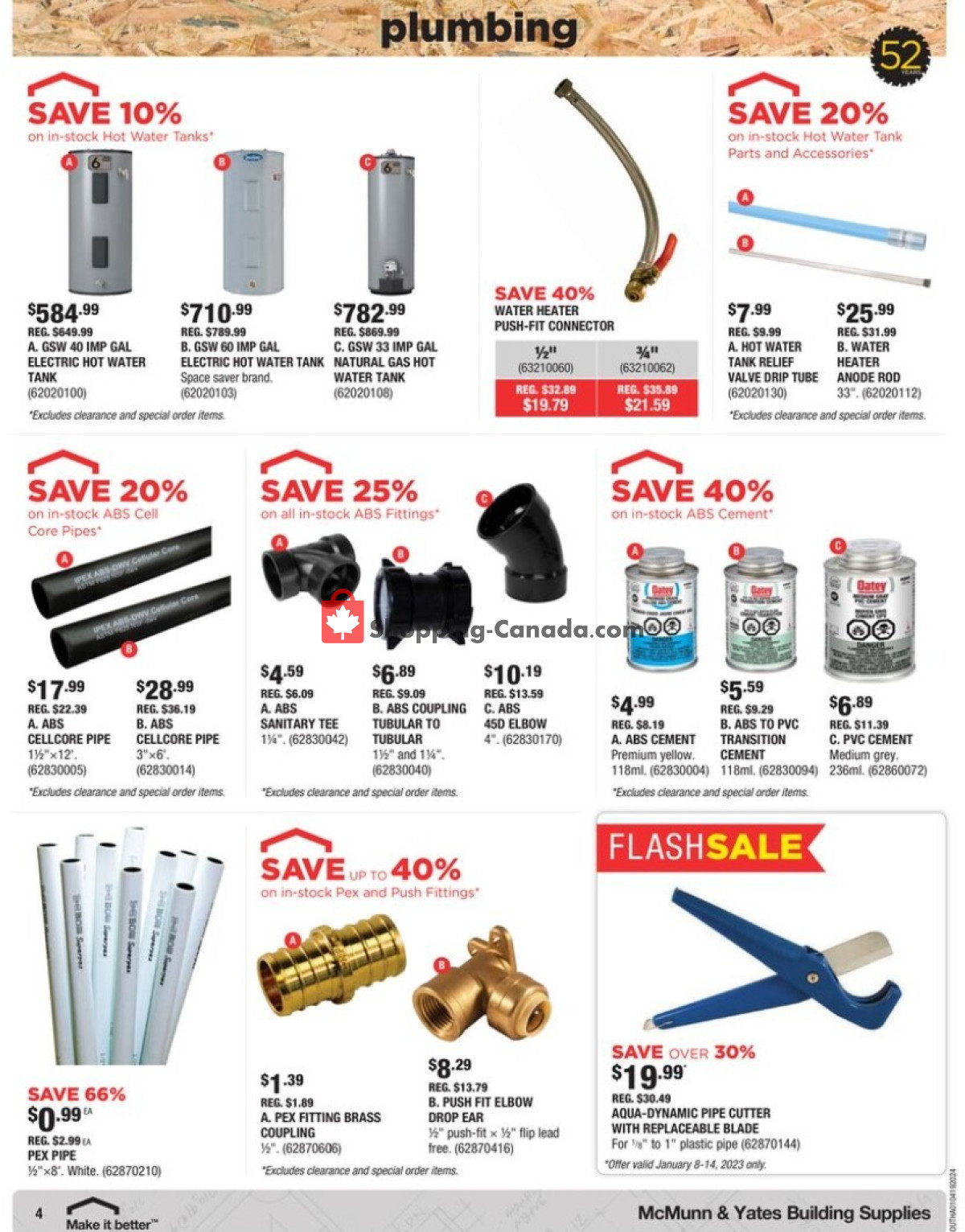 McMunn & Yates flyer from Thursday January 4, 2024 to Wednesday January 17, 2024 - page 4