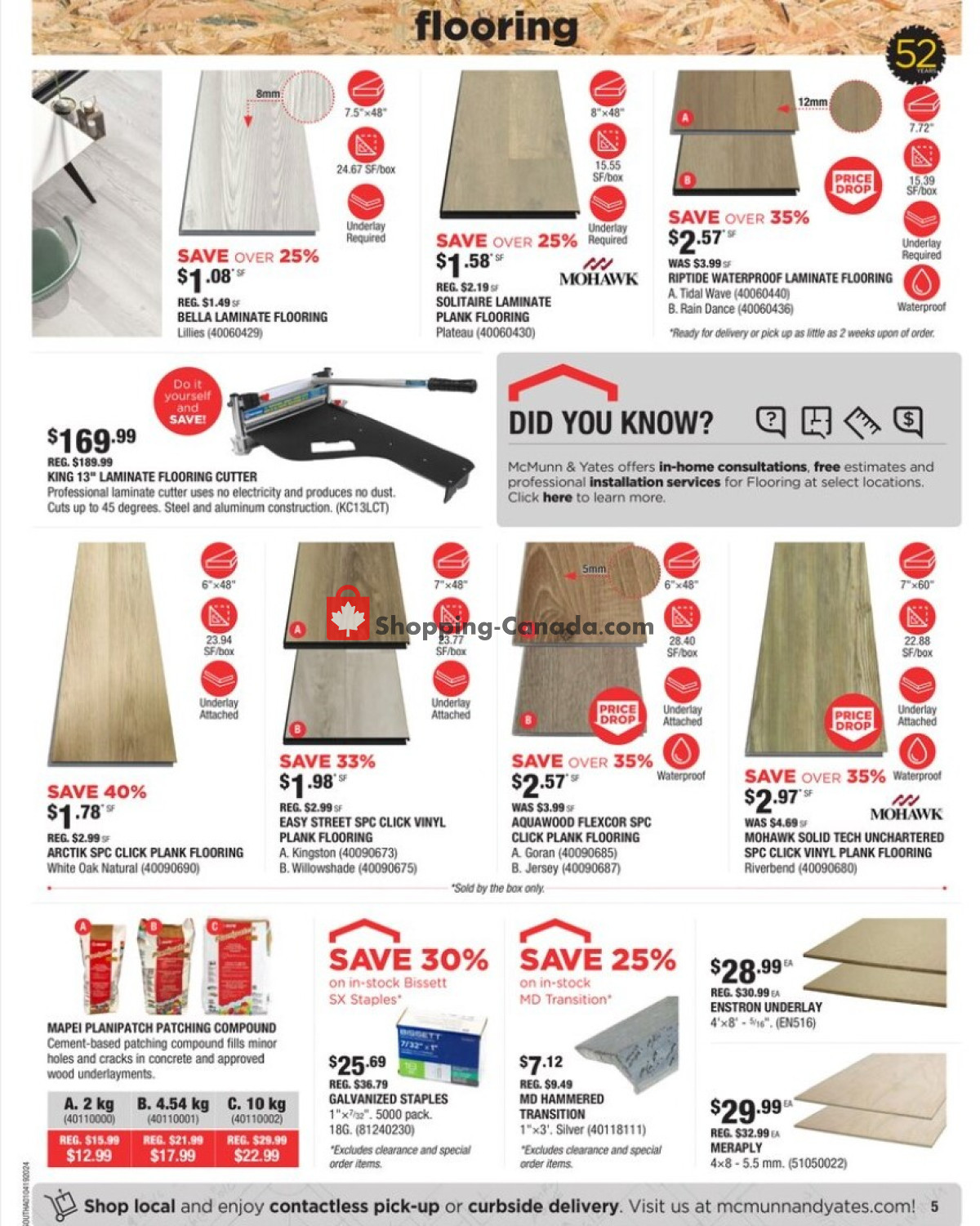 McMunn & Yates flyer from Thursday January 4, 2024 to Wednesday January 17, 2024 - page 5