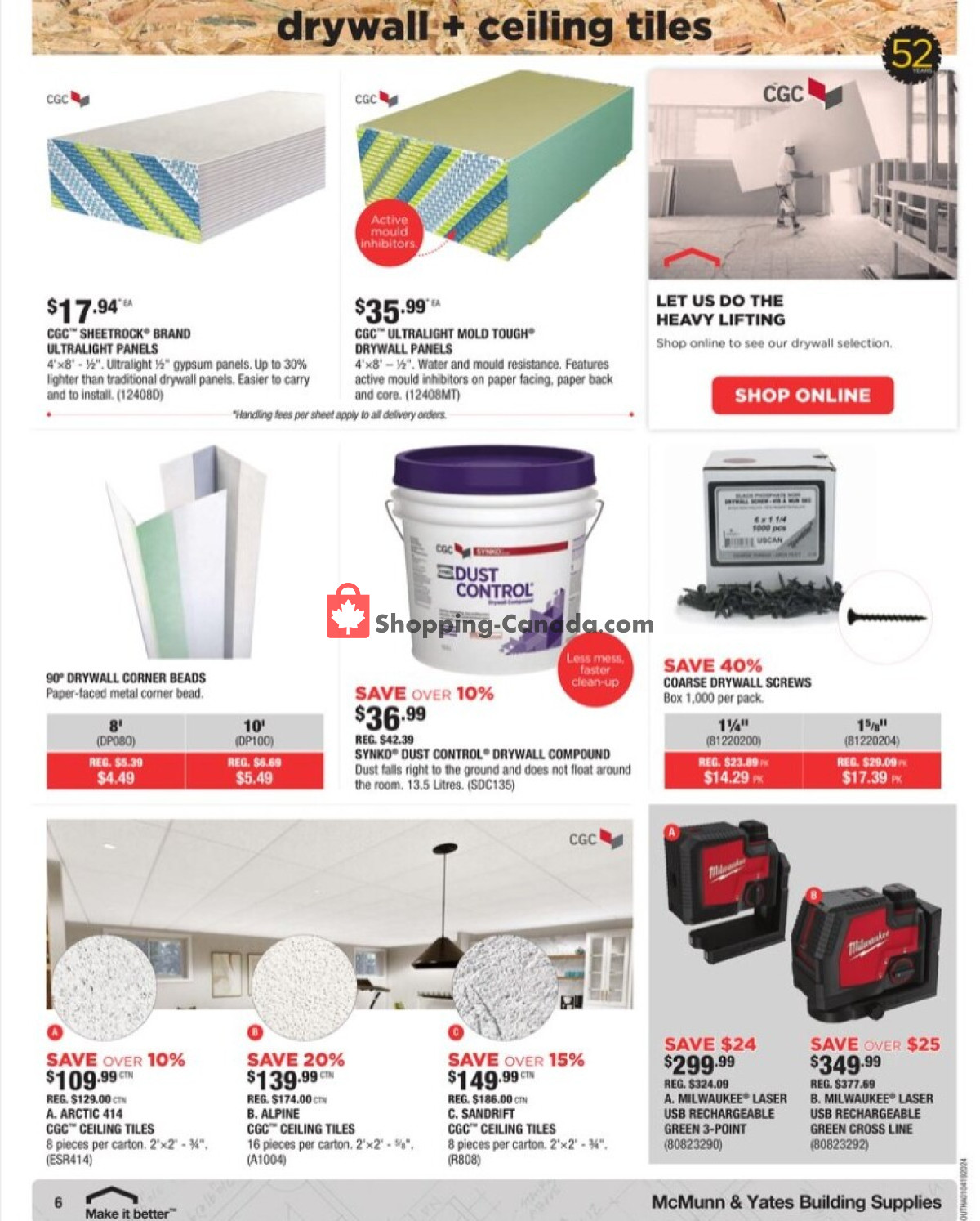 McMunn & Yates flyer from Thursday January 4, 2024 to Wednesday January 17, 2024 - page 6