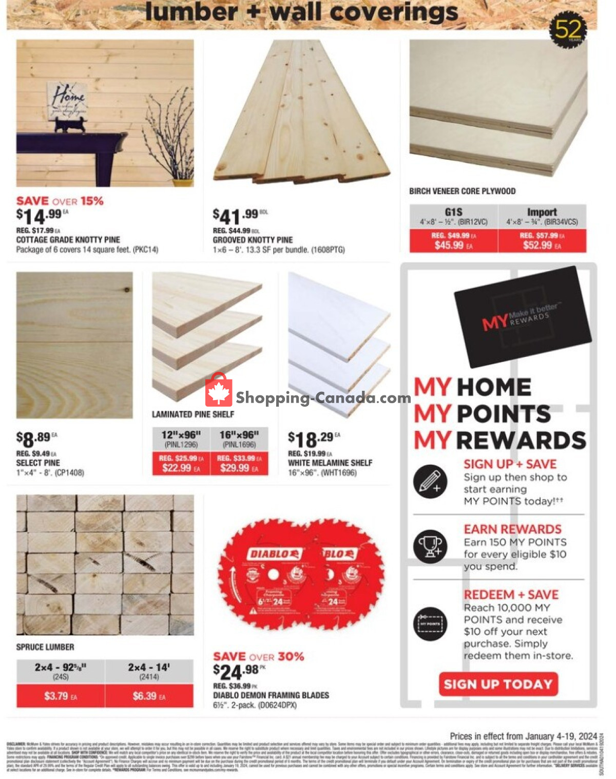 McMunn & Yates flyer from Thursday January 4, 2024 to Wednesday January 17, 2024 - page 8