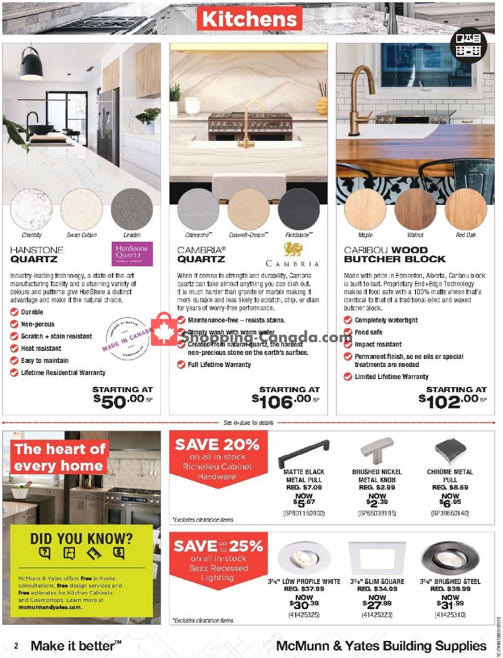 McMunn & Yates flyer from Thursday February 28, 2019 to Sunday March 10, 2019 - page 2