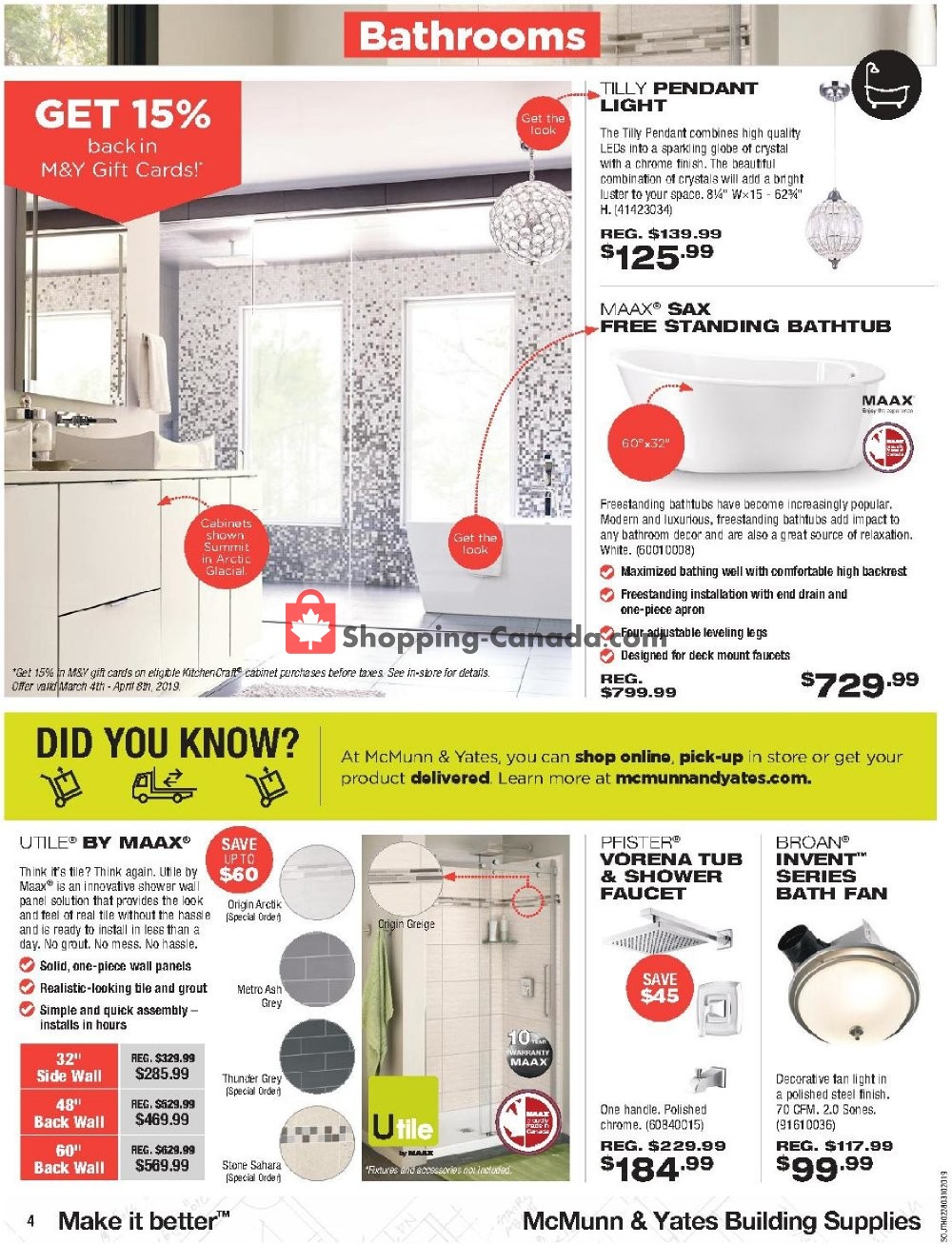 McMunn & Yates flyer from Thursday February 28, 2019 to Sunday March 10, 2019 - page 4