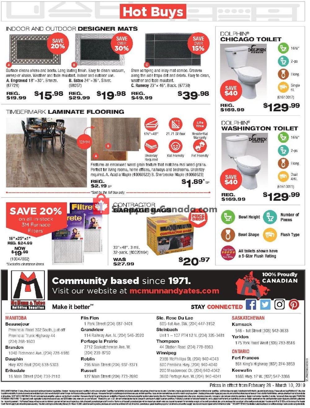 McMunn & Yates flyer from Thursday February 28, 2019 to Sunday March 10, 2019 - page 8